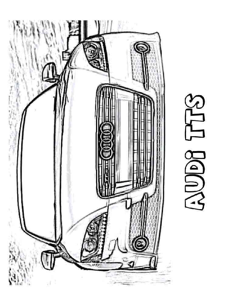 35 Audi Coloring Pages Printable 24