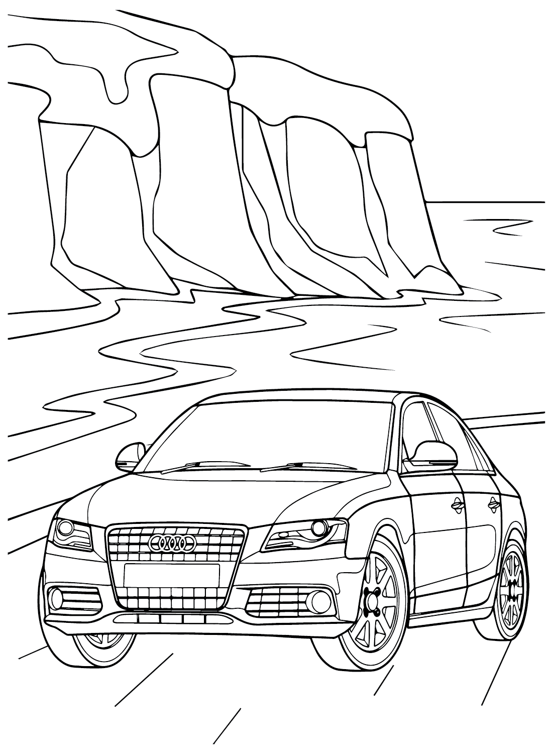 35 Audi Coloring Pages Printable 3