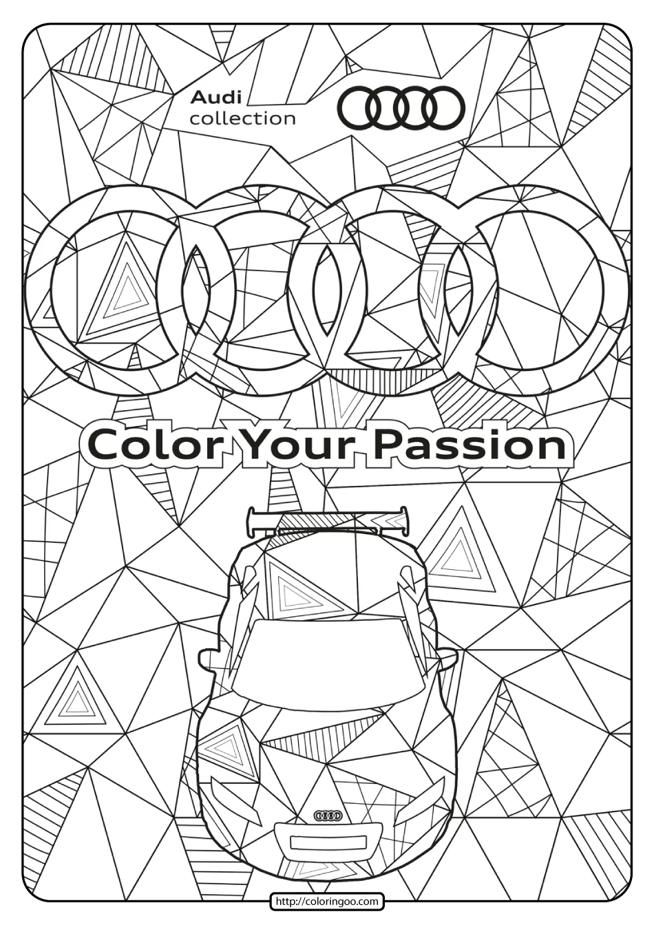 35 Audi Coloring Pages Printable 32