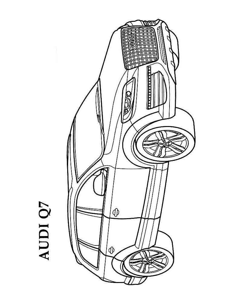 35 Audi Coloring Pages Printable 4