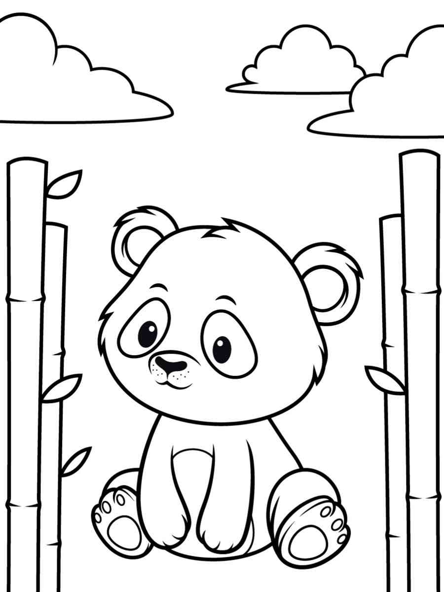 35 Cute Jungle Animal Coloring Pages Printable 22