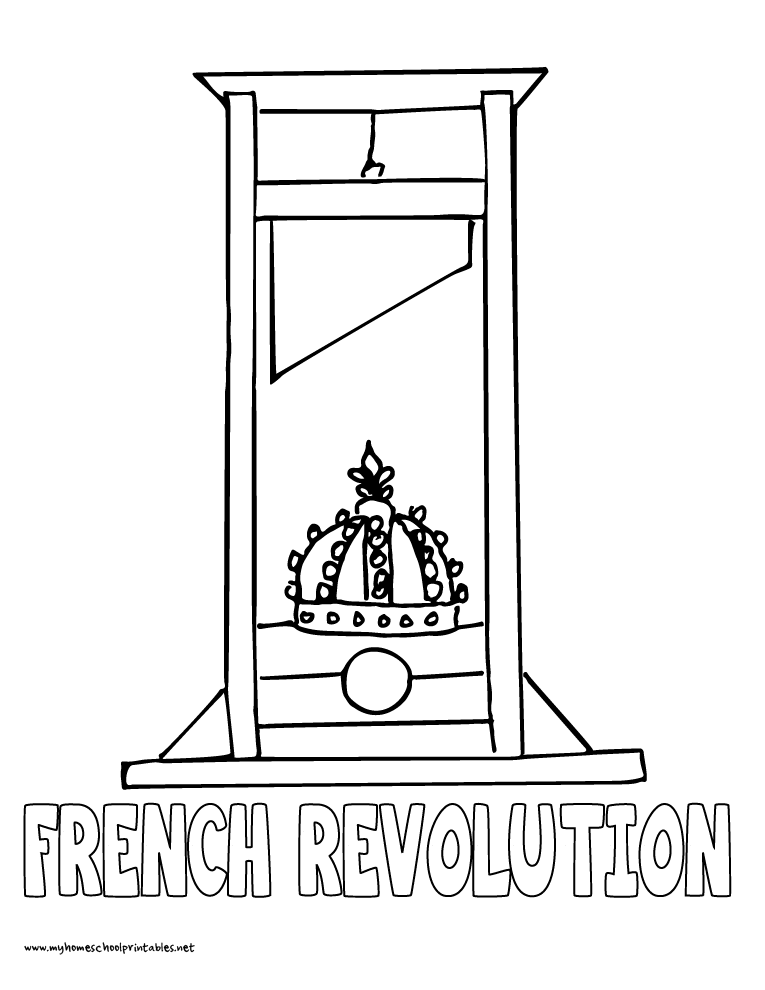 35 Educational French Revolution Coloring Pages Printable 1