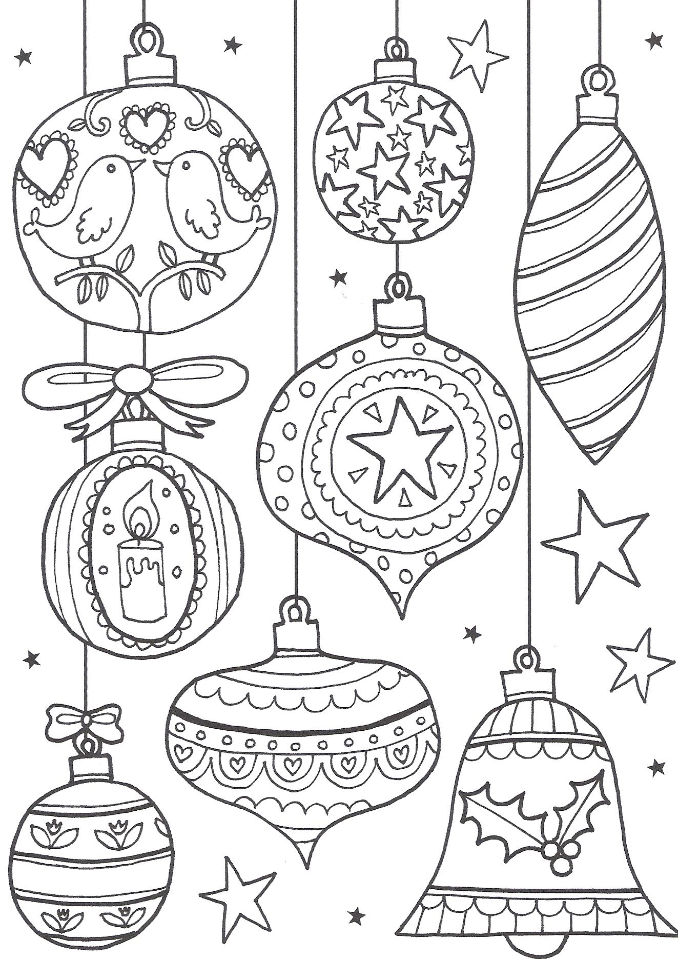 35 Festive Christmas Sweater Coloring Pages Printable 21