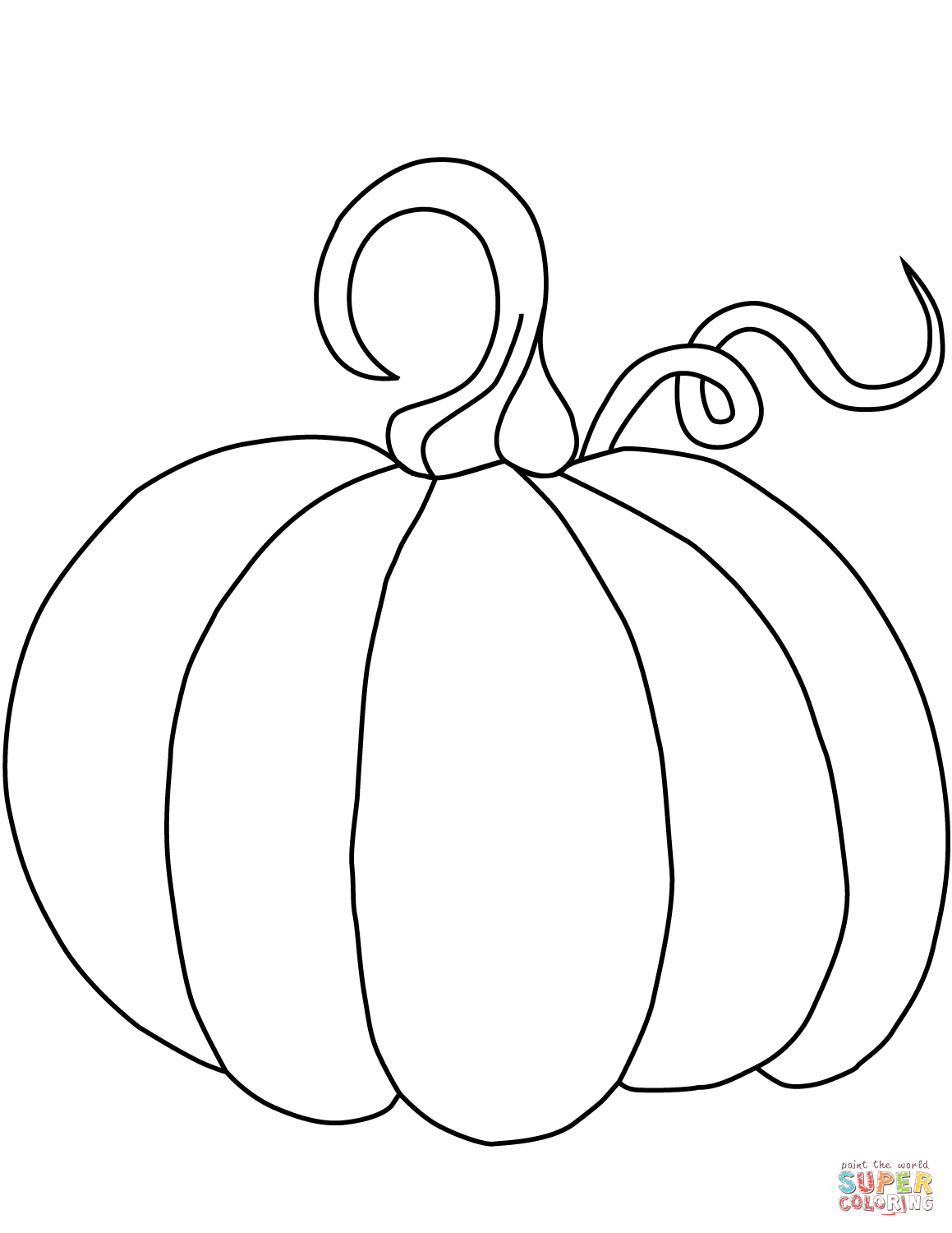 35 Festive Pumpkin Coloring Pages Printable 27