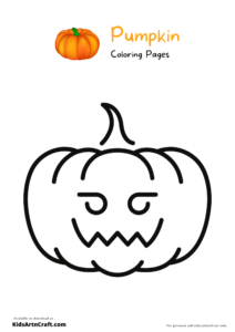 35 Festive Pumpkin Coloring Pages Printable 28