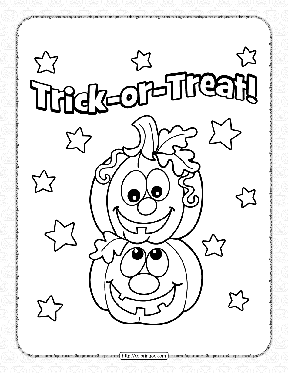 35 Festive Pumpkin Coloring Pages Printable 3