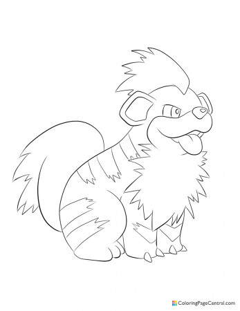 35 Legendary Arcanine Coloring Page Printable 11