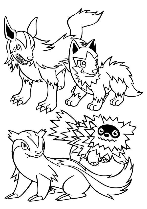 35 Legendary Arcanine Coloring Page Printable 13