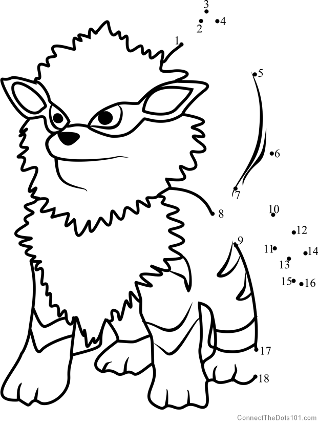 35 Legendary Arcanine Coloring Page Printable 18