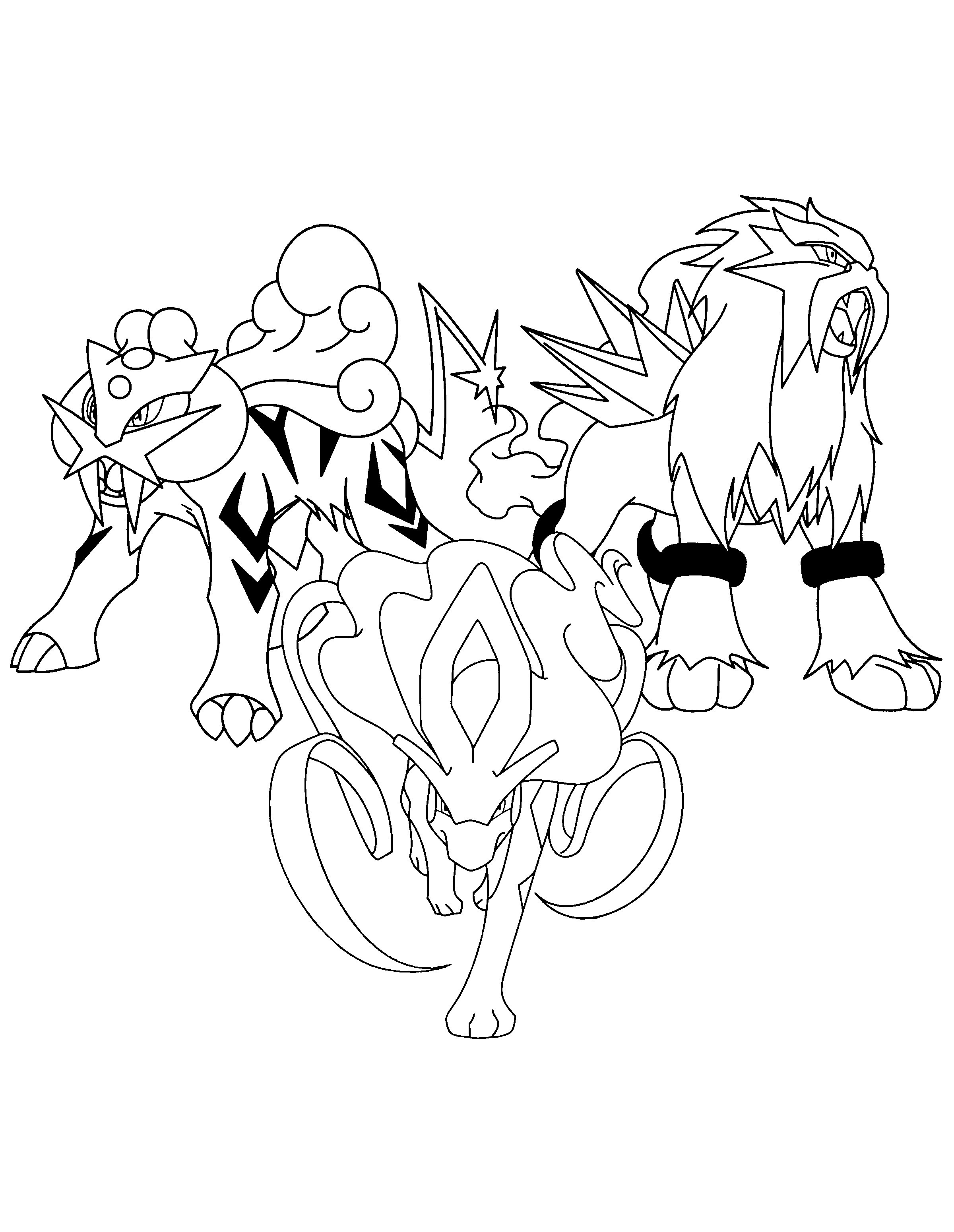 35 Legendary Arcanine Coloring Page Printable 20