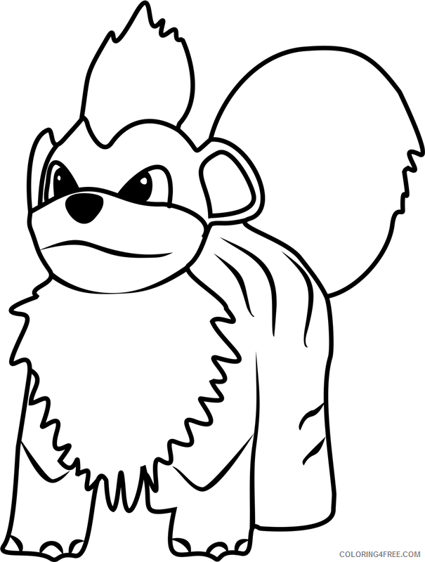 35 Legendary Arcanine Coloring Page Printable 29