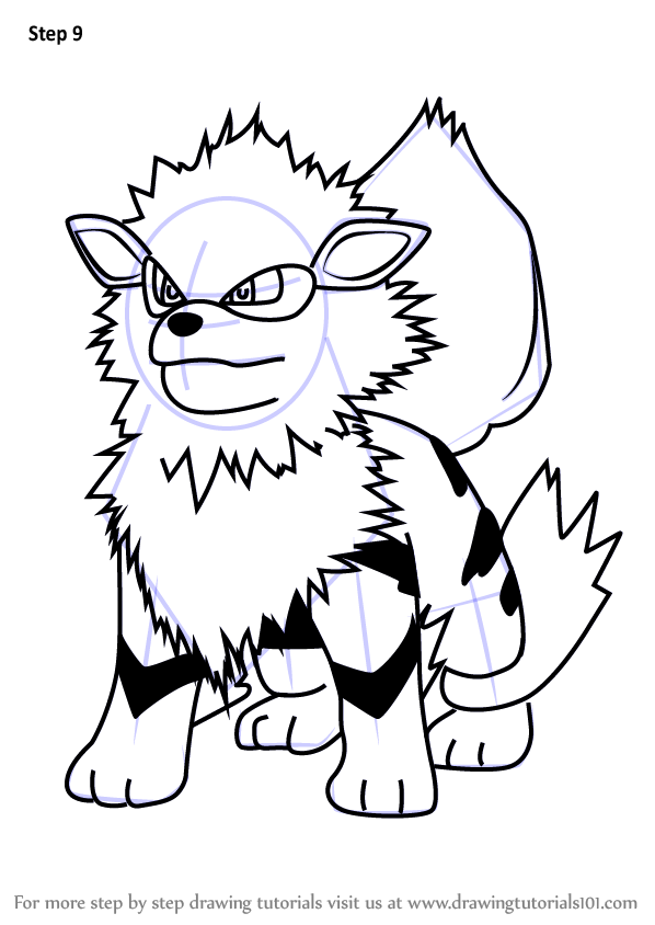 35 Legendary Arcanine Coloring Page Printable 35