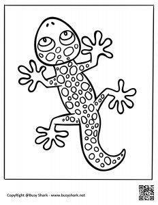 36 Charming Leopard Gecko Coloring Page Printable 10