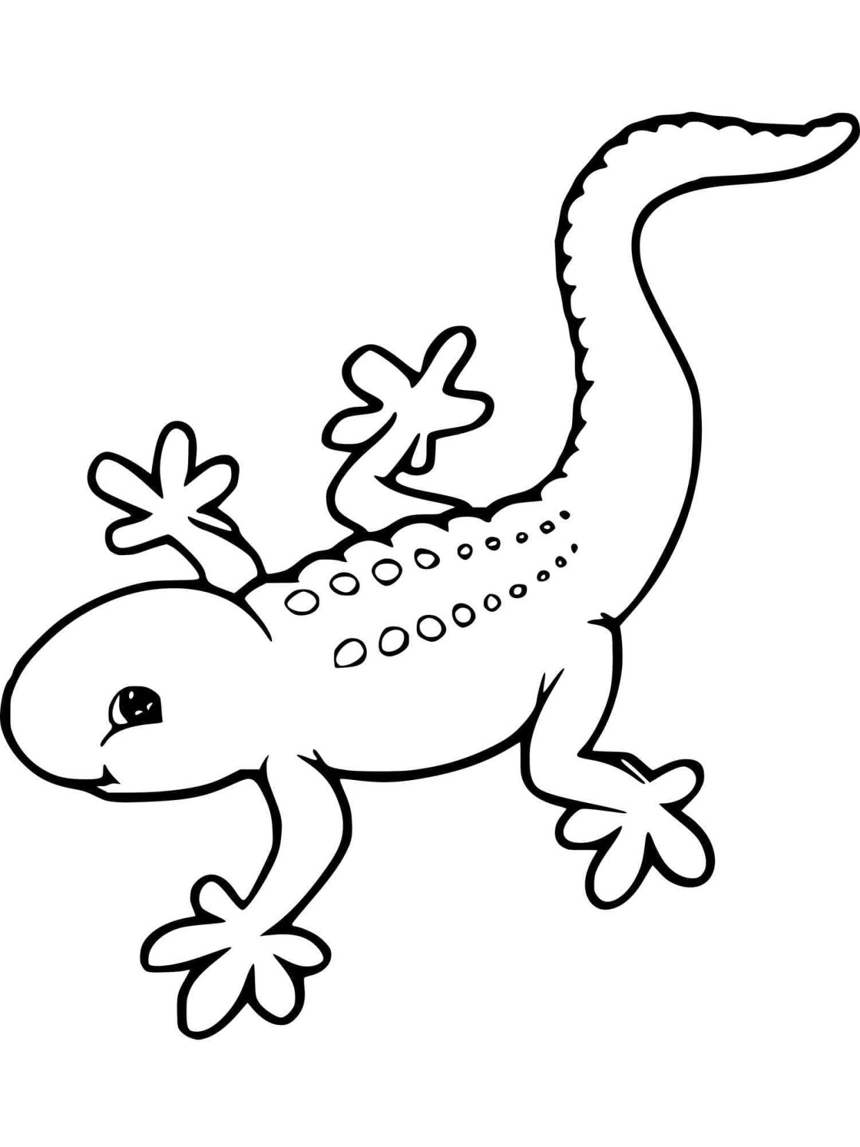 36 Charming Leopard Gecko Coloring Page Printable 3