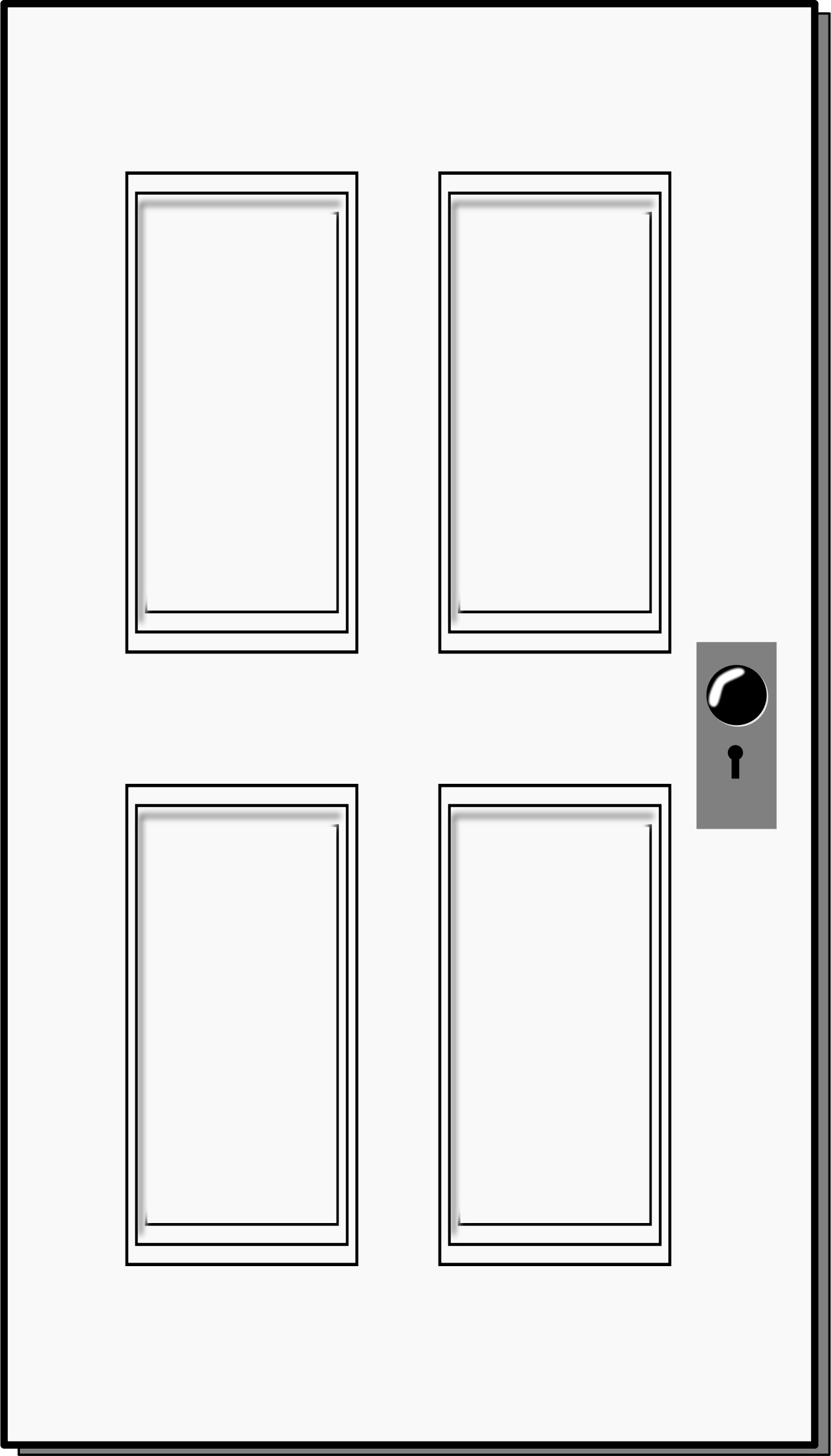 36 Doors Figure Coloring Pages Printable 19