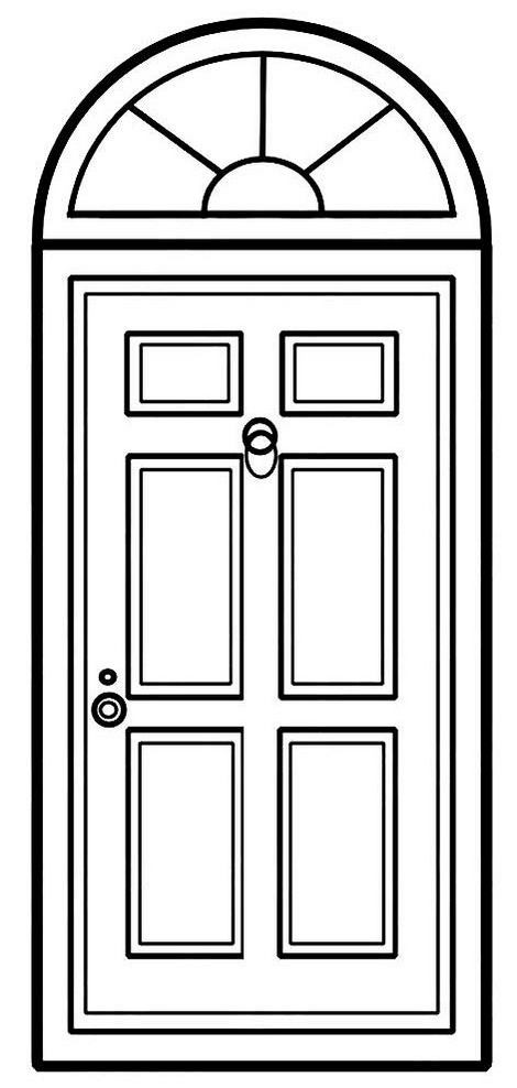 36 Doors Figure Coloring Pages Printable 26