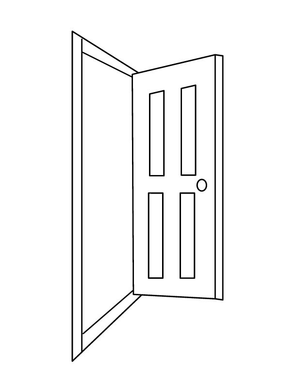 36 Doors Figure Coloring Pages Printable 31