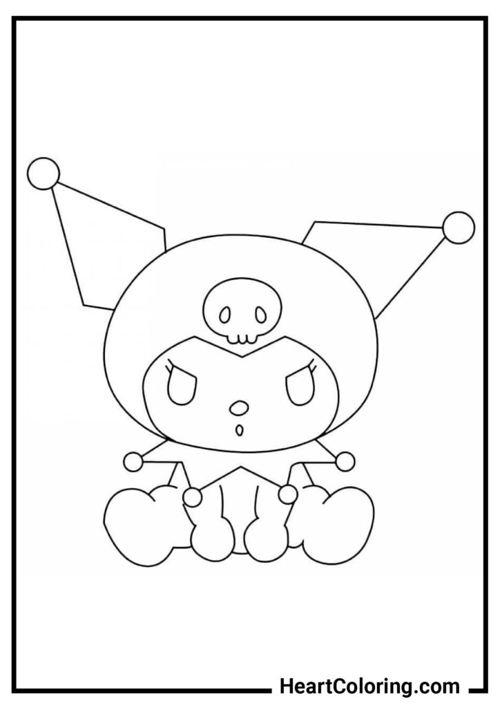 36 Kuromi Coloring Pages Printable 14