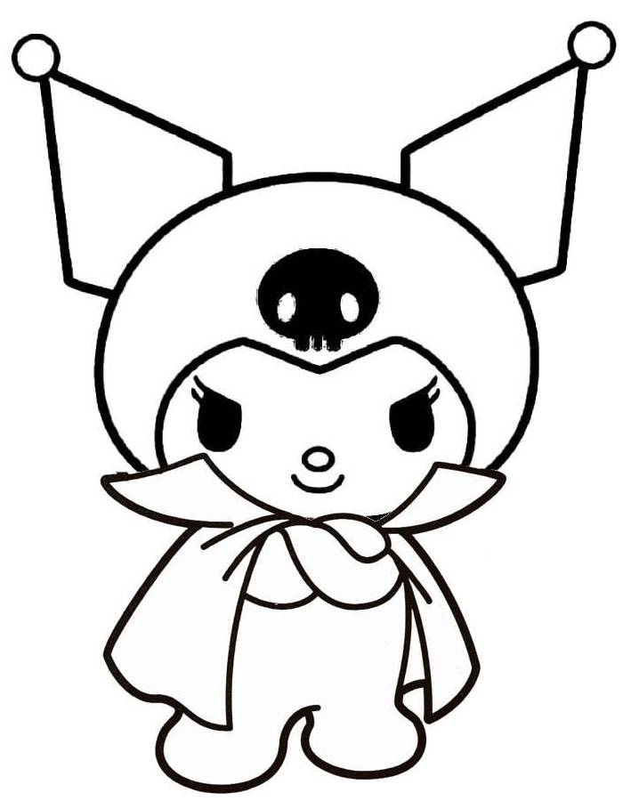 36 Kuromi Coloring Pages Printable 32