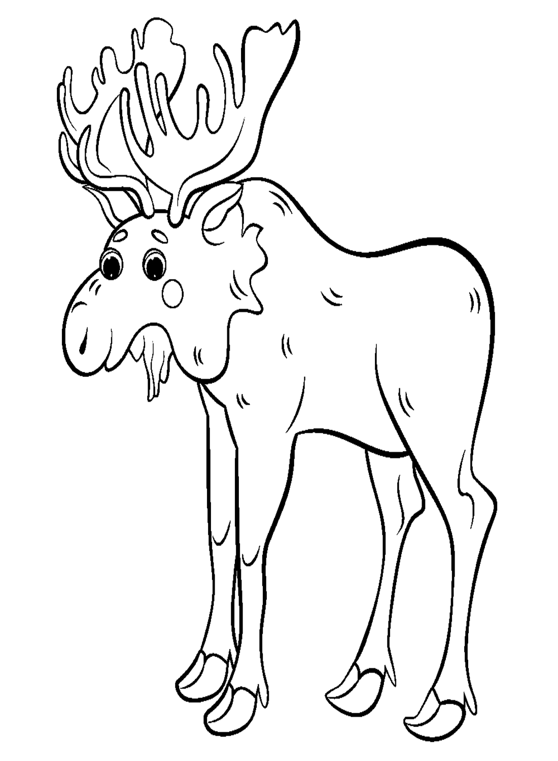 36 Majestic Elk Coloring Pages Printable 10