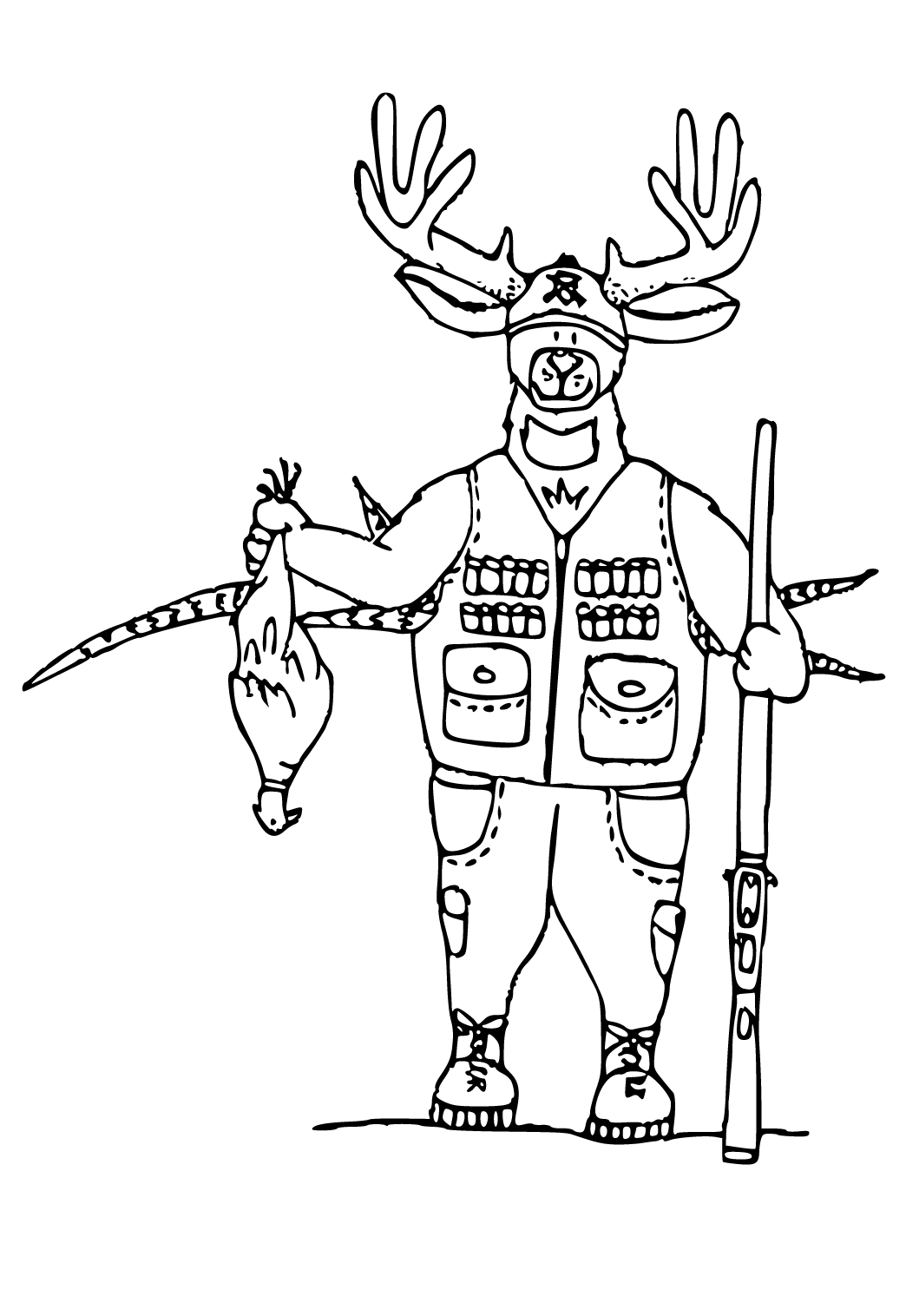 36 Majestic Elk Coloring Pages Printable 17