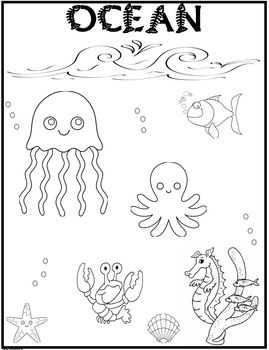 36 Ocean Adventure Coloring Pages Printable 10