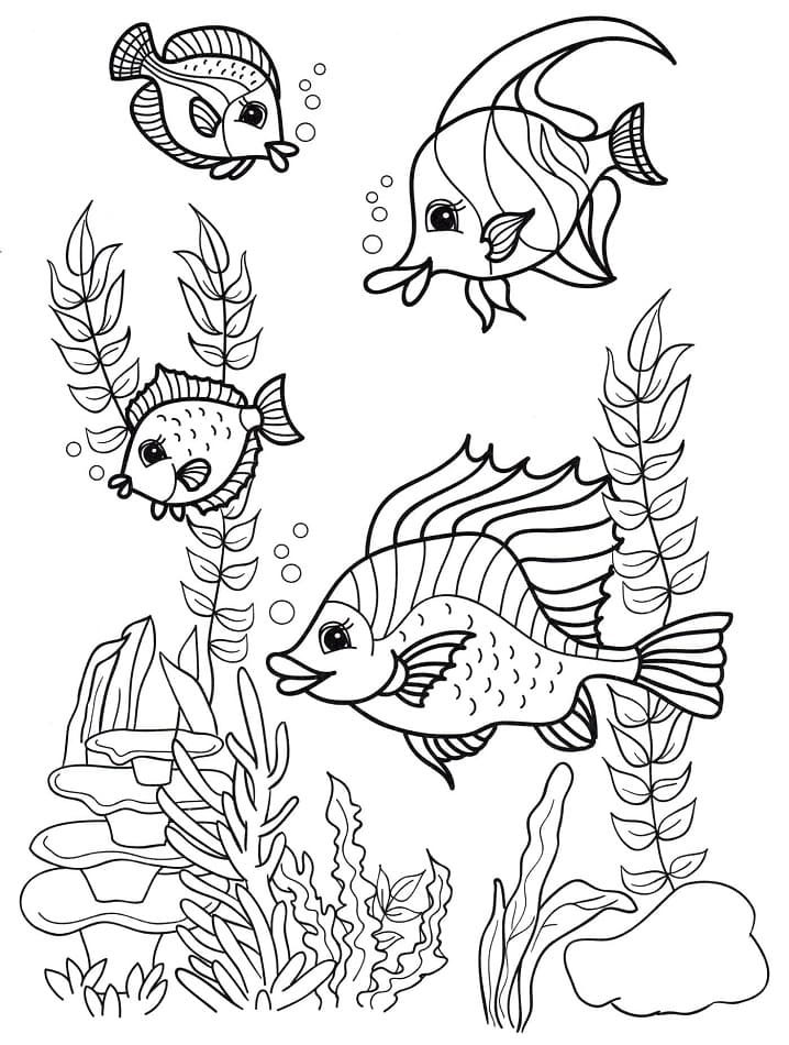 36 Ocean Adventure Coloring Pages Printable 23