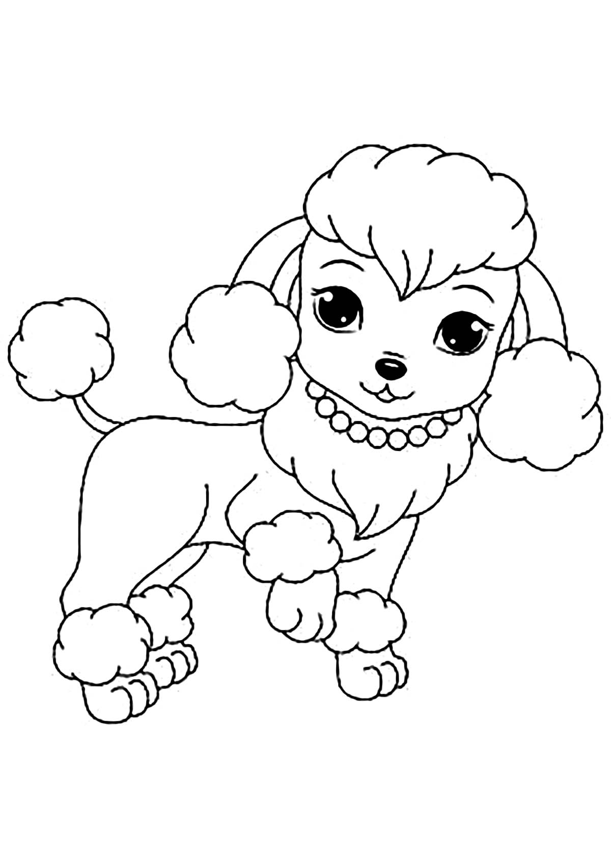 36 Realistic Dogs Coloring Pages Printable 32