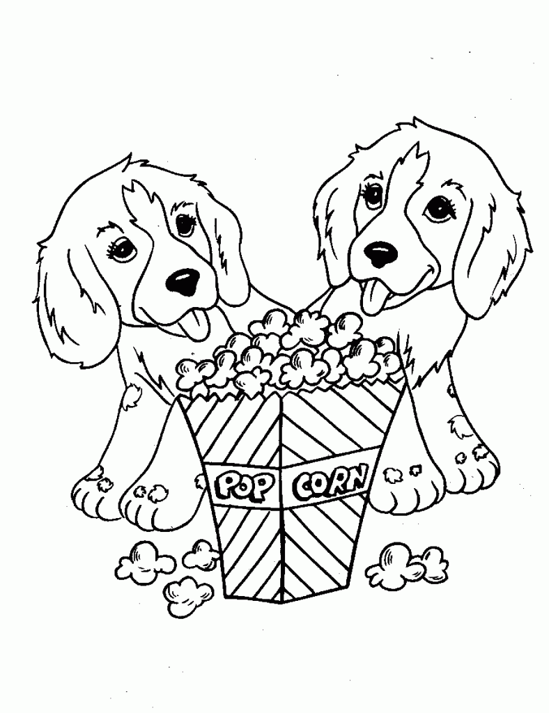 36 Realistic Dogs Coloring Pages Printable 5