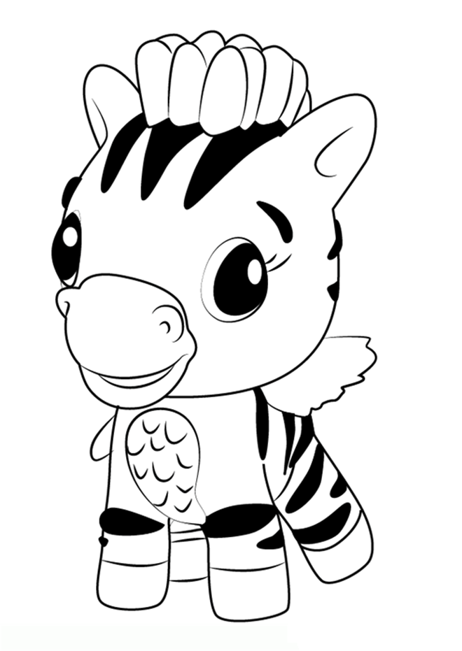 36 Zebra Coloring Pages for Kids Printable 21