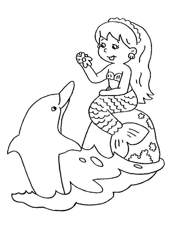 37 Aesthetic Mermaid Coloring Pages Printable 25