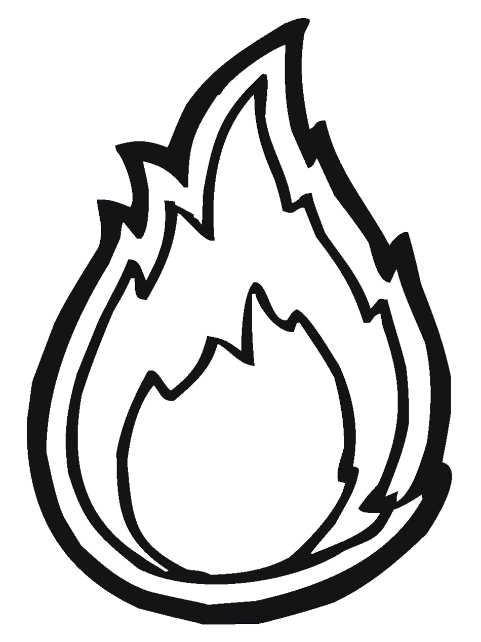 37 Fiery Fire Coloring Pages Printable 26