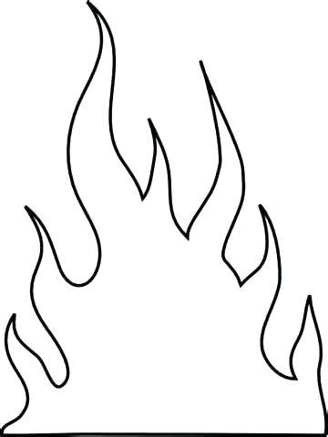 37 Fiery Fire Coloring Pages Printable 30