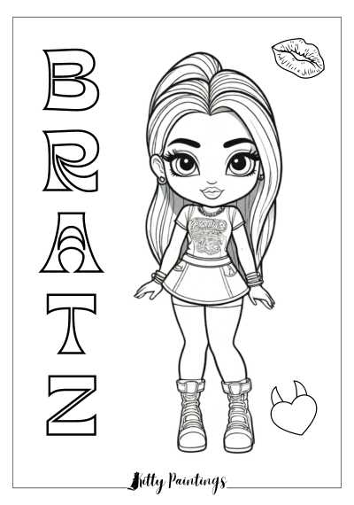 37 Free Baddie Coloring Pages Printable 31