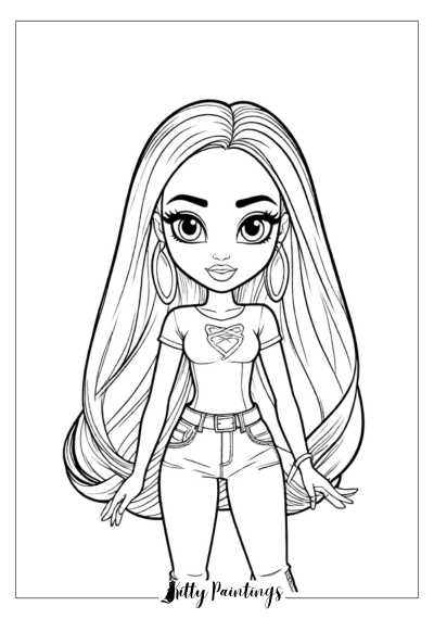 37 Free Baddie Coloring Pages Printable 32