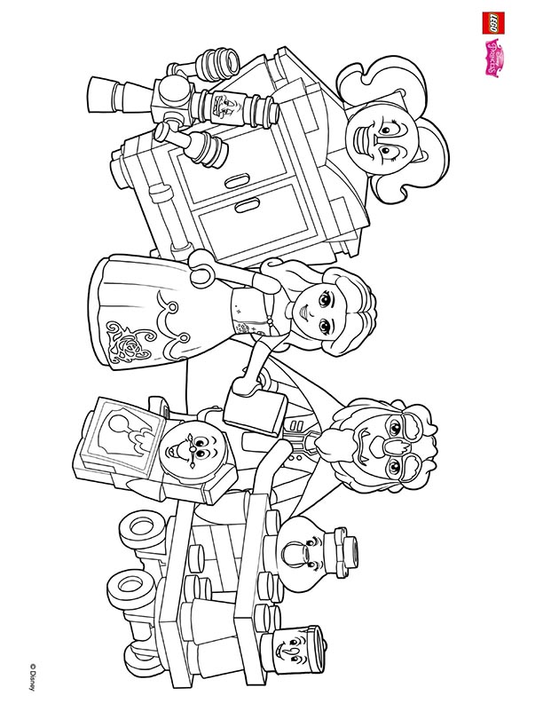 37 Fun Lego Disney Coloring Pages Printable 21