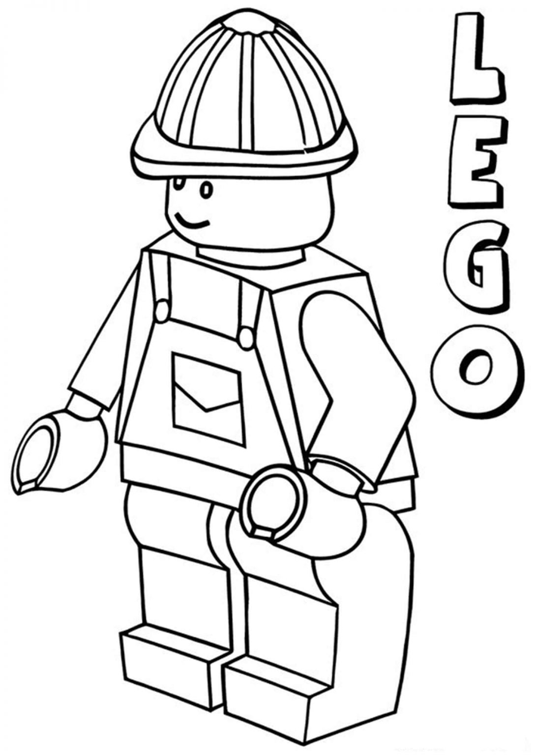 37 Fun Lego Disney Coloring Pages Printable 3