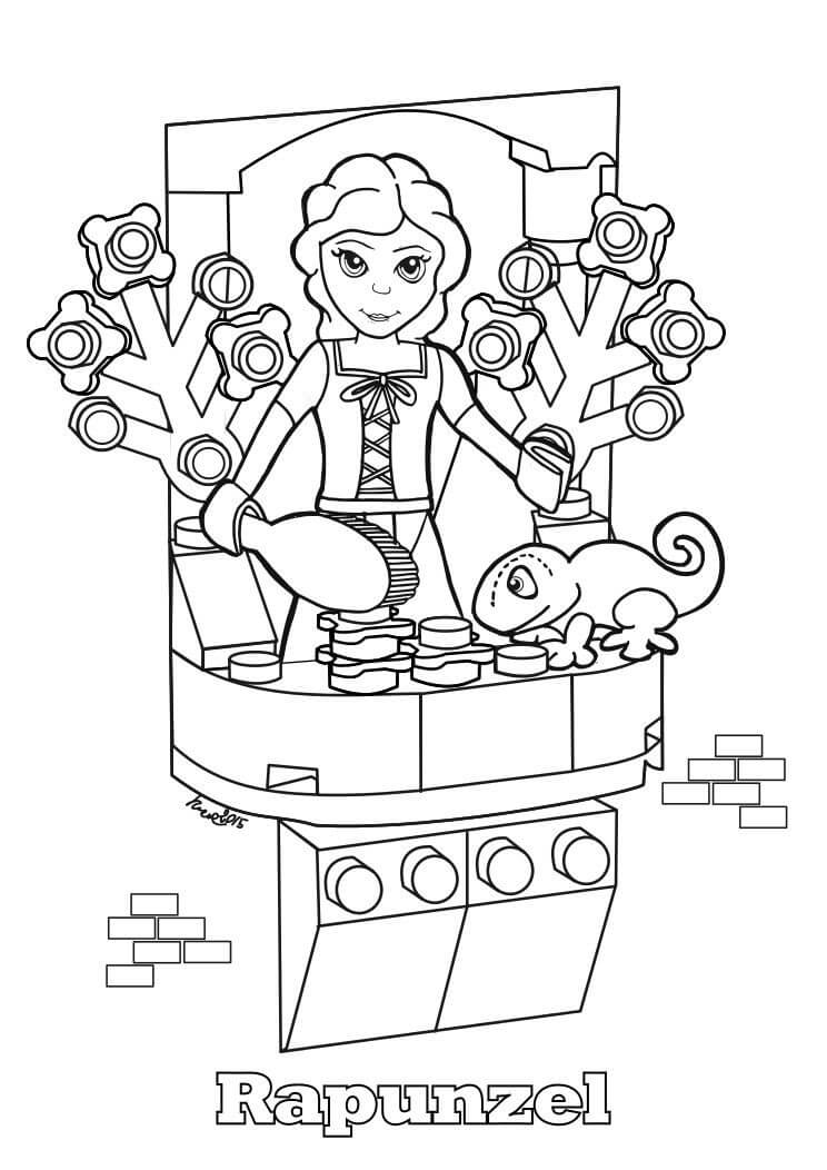 37 Fun Lego Disney Coloring Pages Printable 32