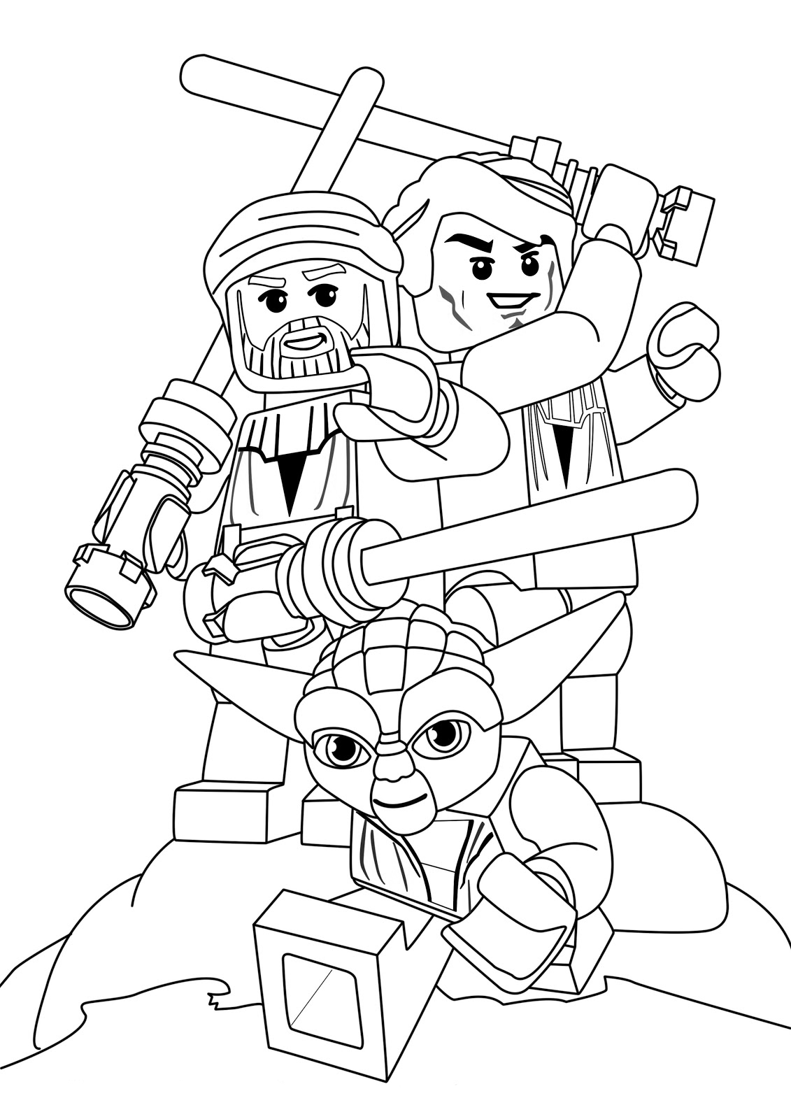 37 Fun Lego Disney Coloring Pages Printable 5