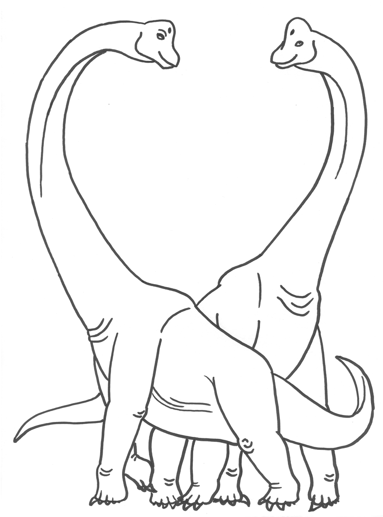 37 Majestic Brachiosaurus Coloring Pages Printable 13