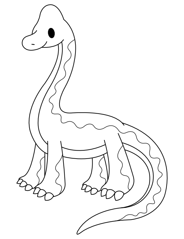 37 Majestic Brachiosaurus Coloring Pages Printable 15