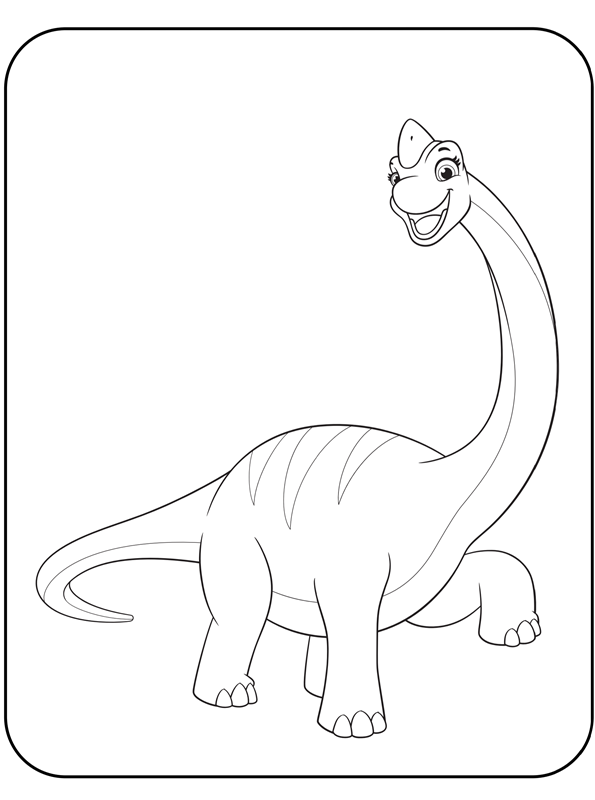 37 Majestic Brachiosaurus Coloring Pages Printable 20