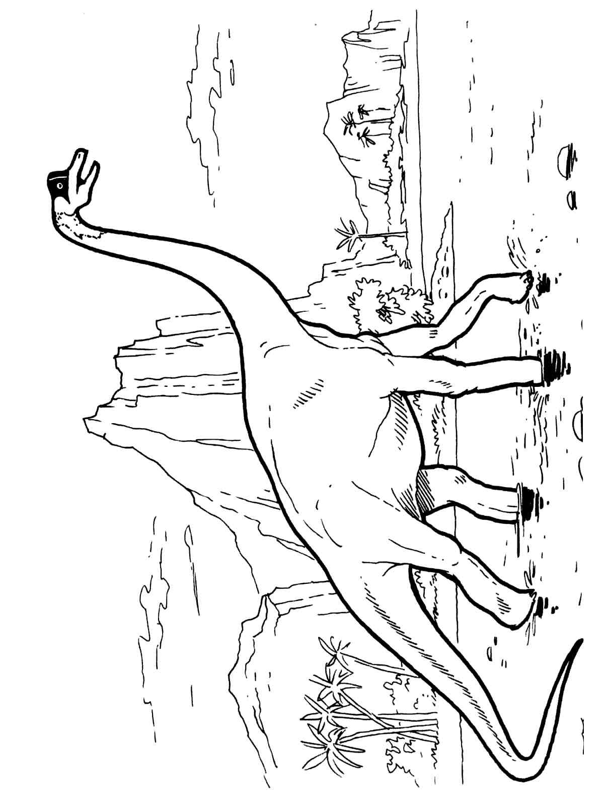 37 Majestic Brachiosaurus Coloring Pages Printable 29