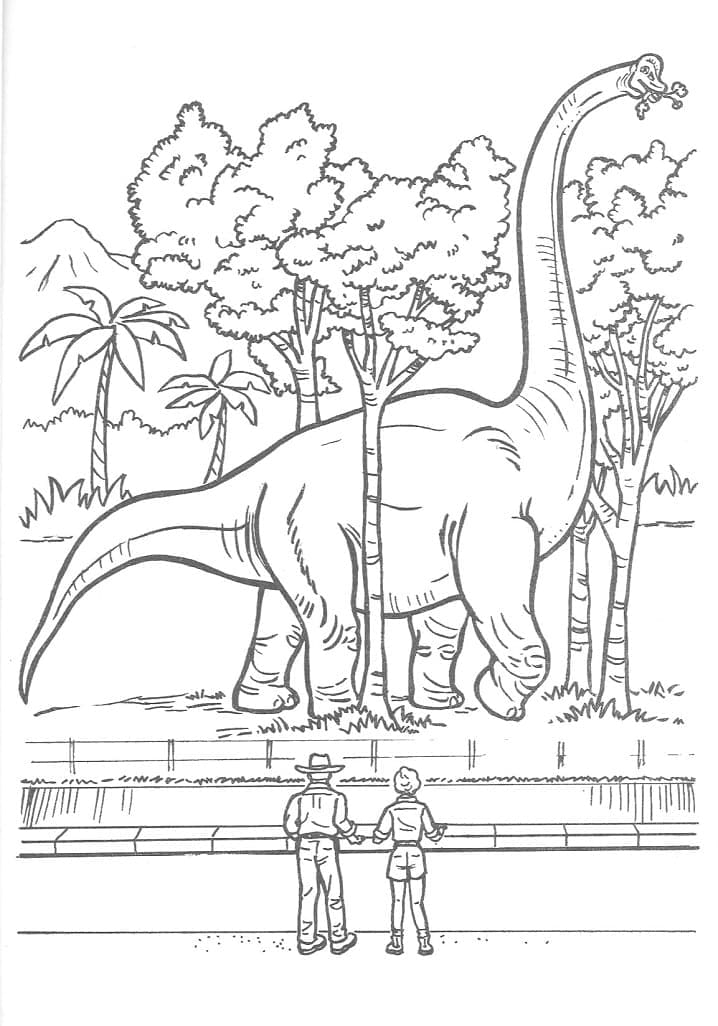 37 Majestic Brachiosaurus Coloring Pages Printable 30