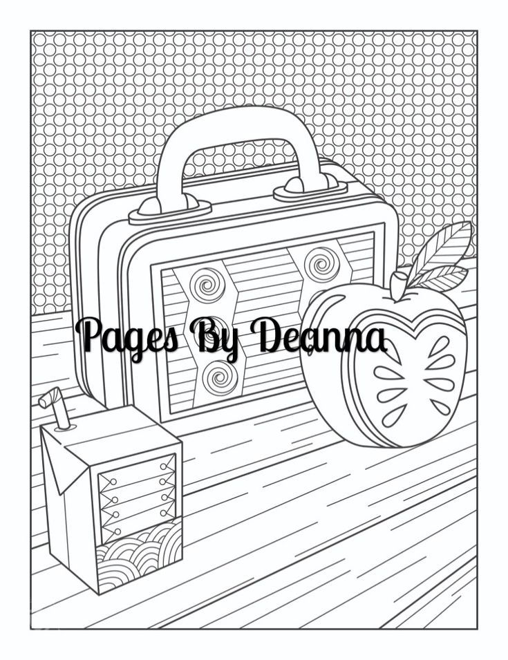 37 Tasty Lunch Coloring Pages Printable 33