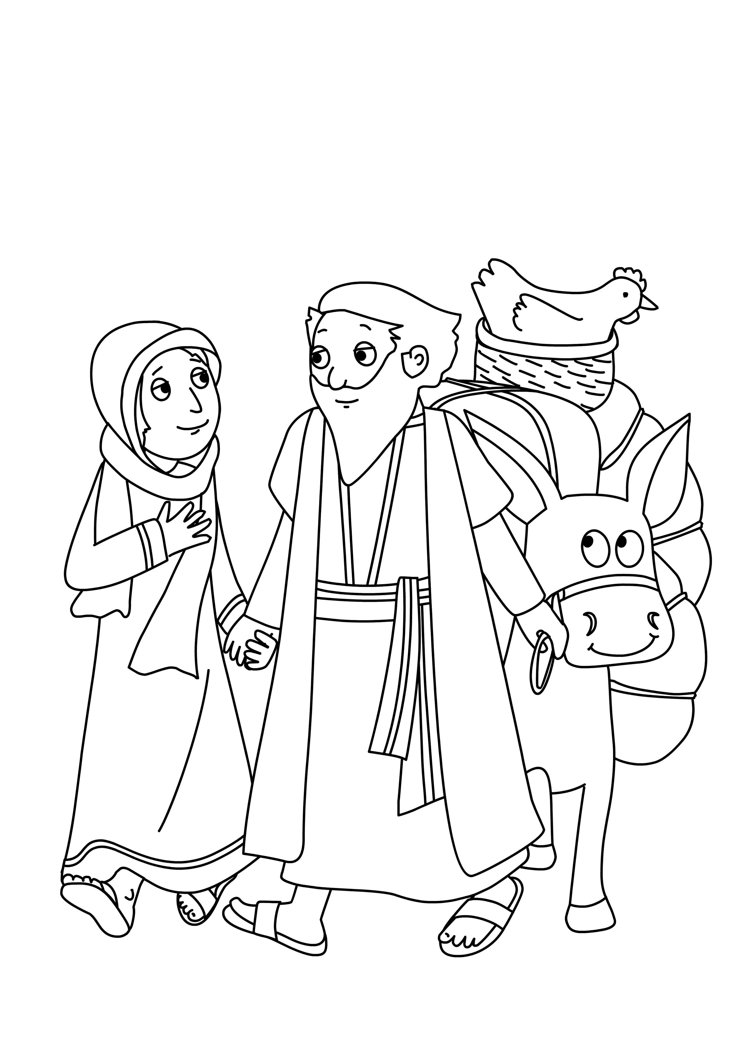 38 Abraham and Sarah Coloring Pages Printable 1