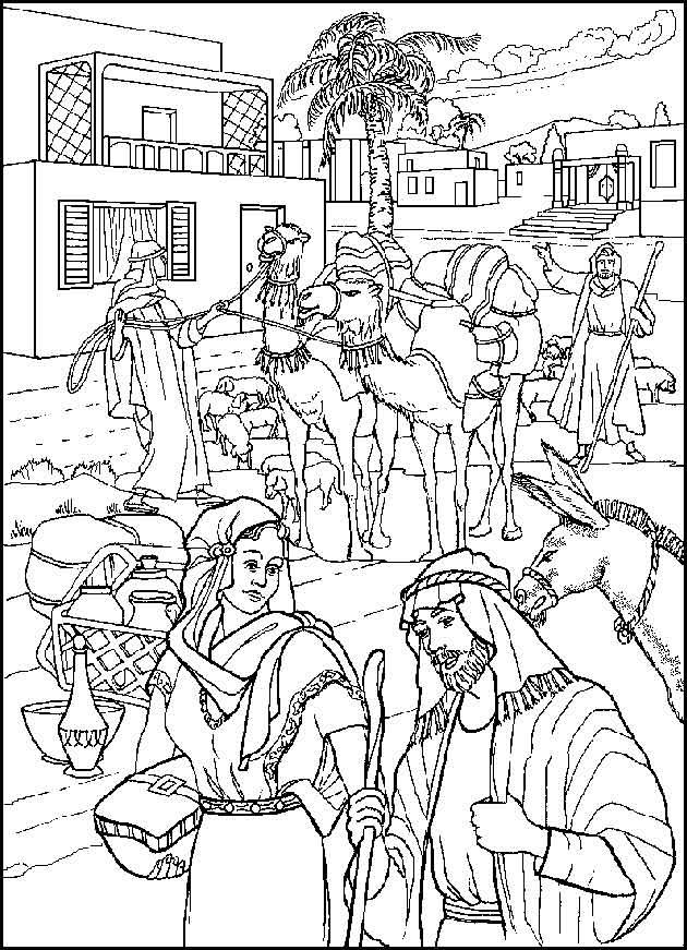 38 Abraham and Sarah Coloring Pages Printable 22