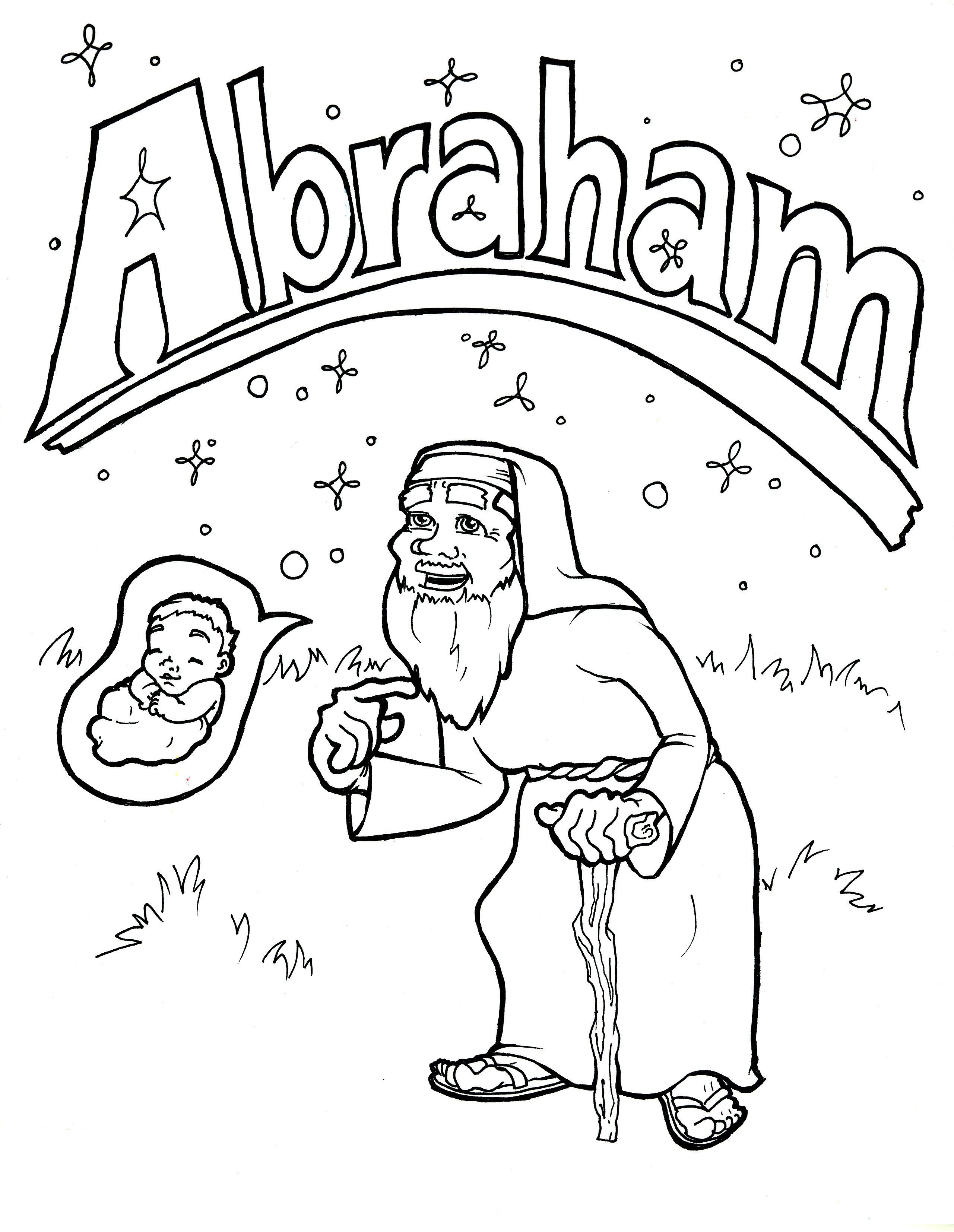 38 Abraham and Sarah Coloring Pages Printable 4