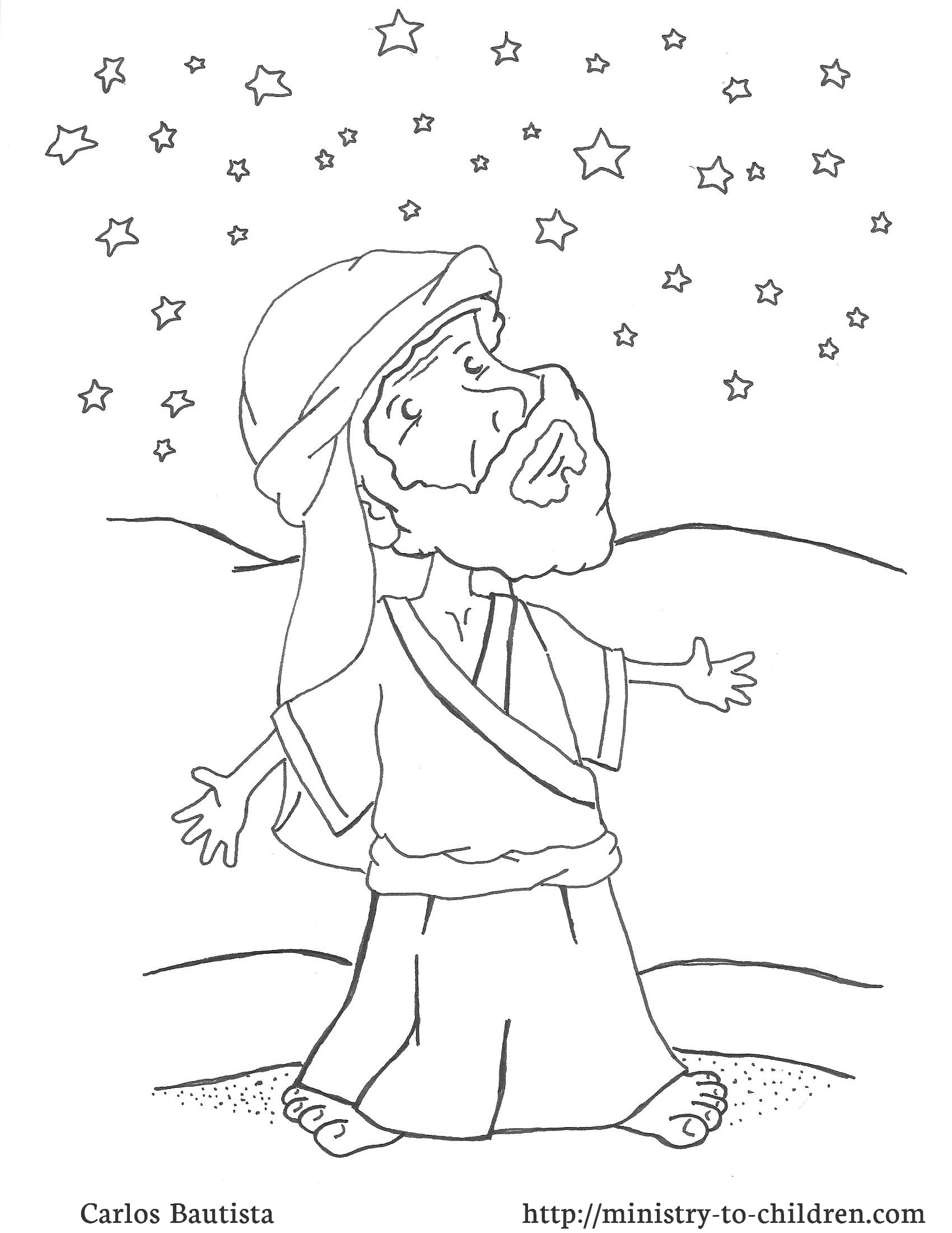 38 Abraham and Sarah Coloring Pages Printable 6