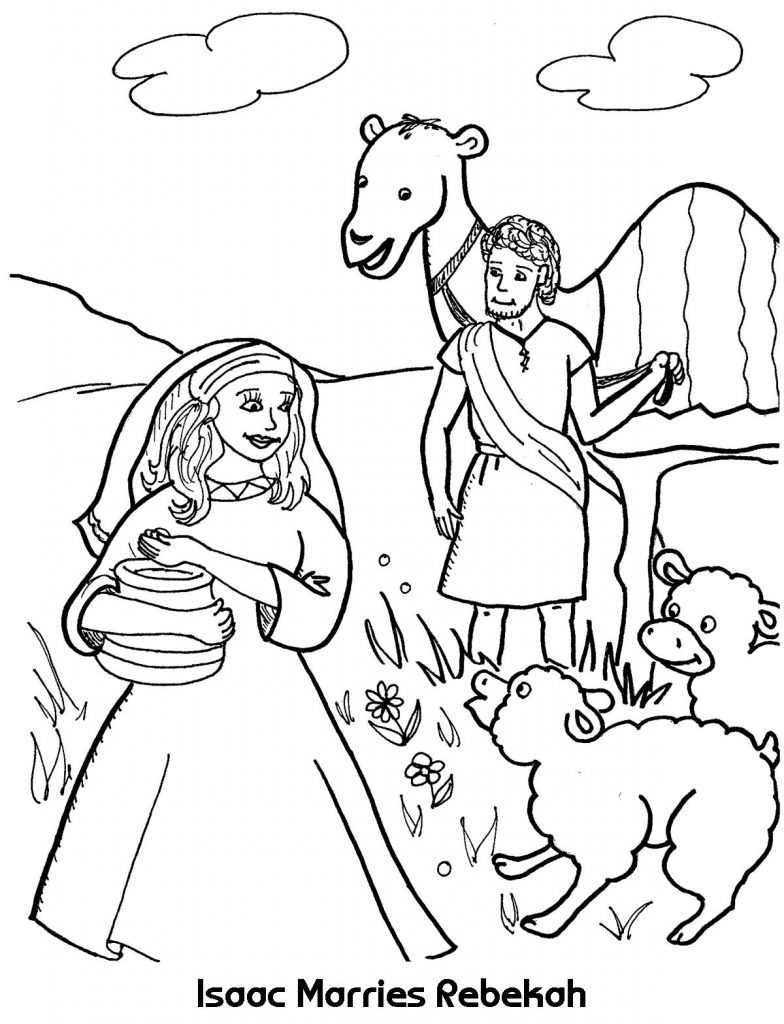 38 Abraham and Sarah Coloring Pages Printable 7